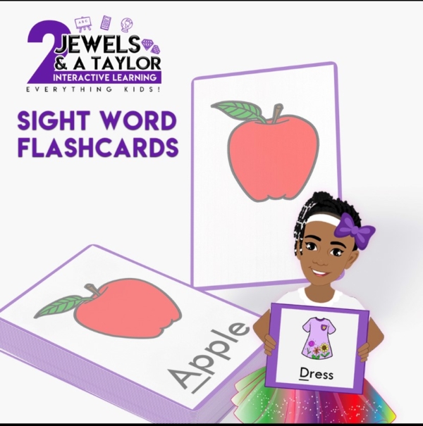 2JT Sight Word Flashcards